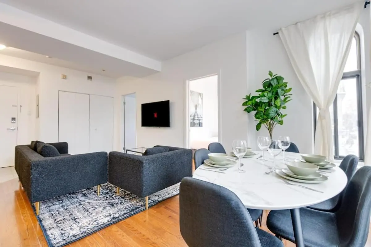 蒙特利尔M11 Gorgeous Bright Corner 2Br In Heart Of Mtl公寓 0*, 蒙特利尔